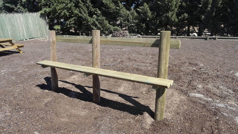 Picnic Bench With Backrest