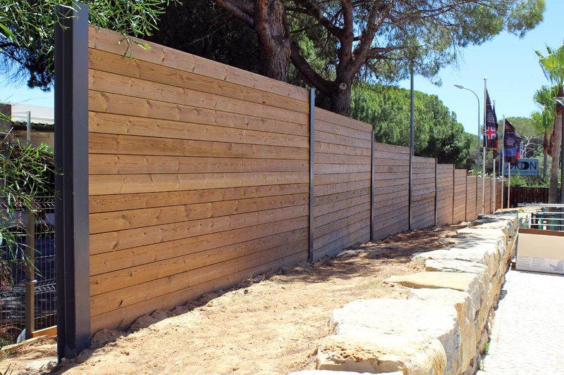Acoustic Barriers 'Silent Wood'